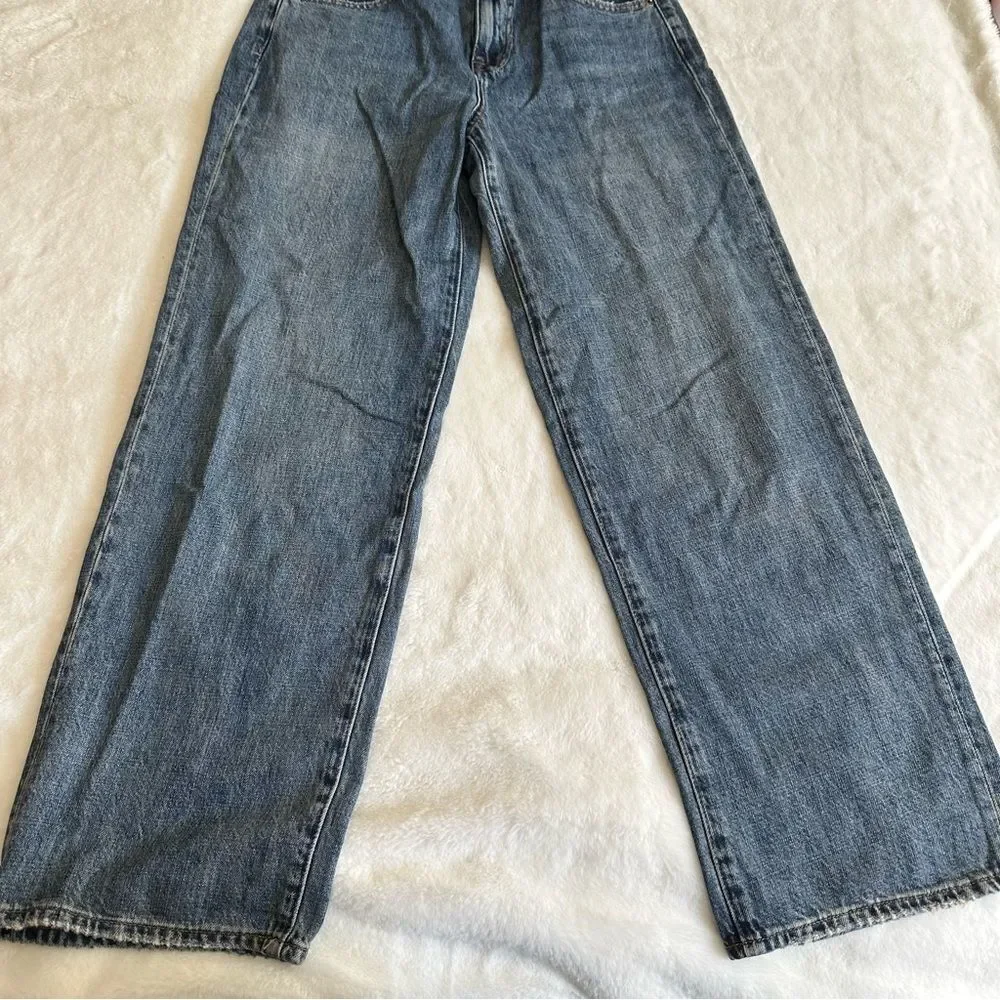 Pistola High Rise Wide Leg Jeans Size 25